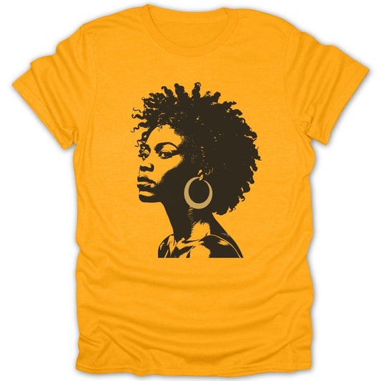Bold Woman Portrait Tee - Zion Threadz