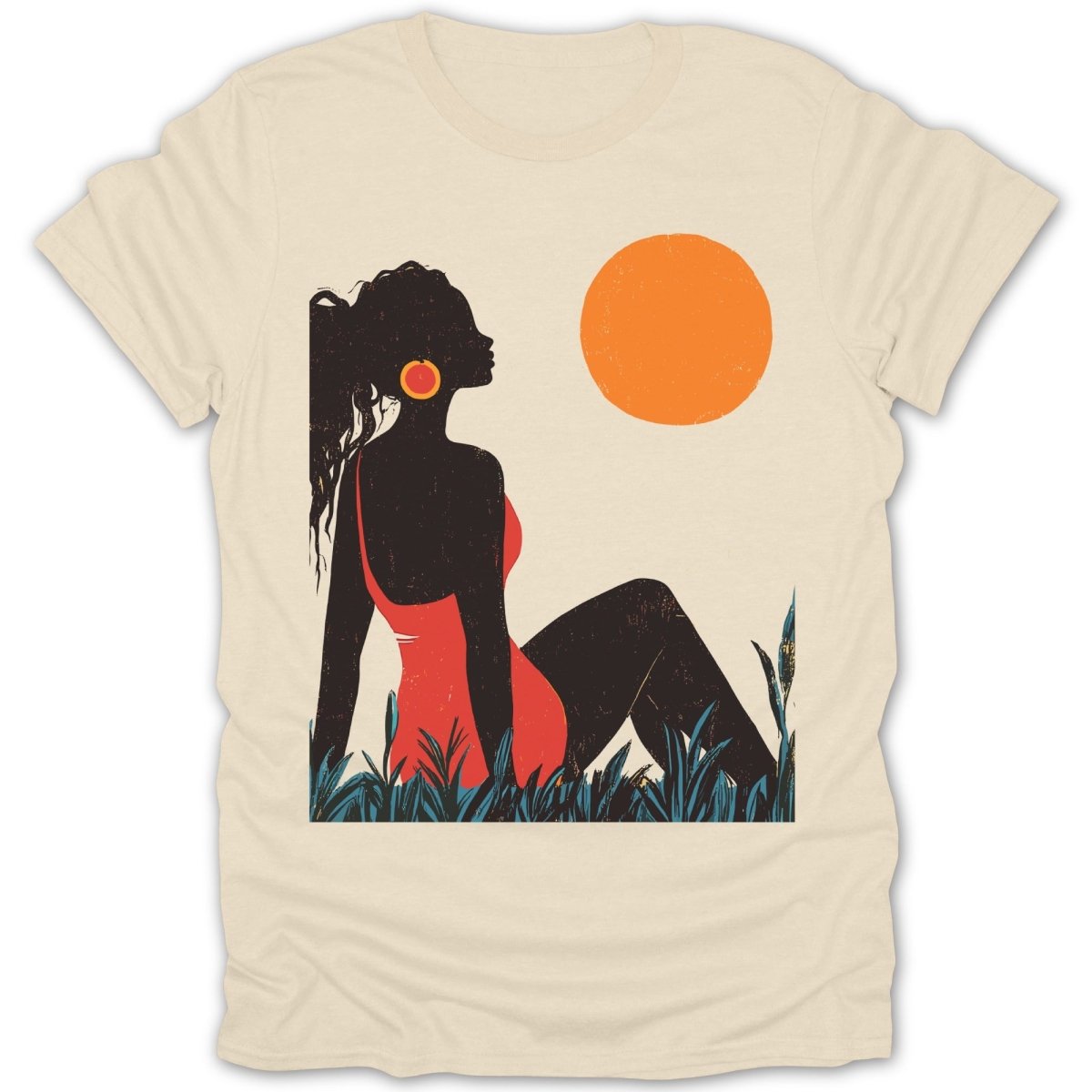 Woman by the Sun Tee - Zion Threadz