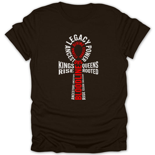 Ancestral Legacy Ankh Tee - Zion Threadz