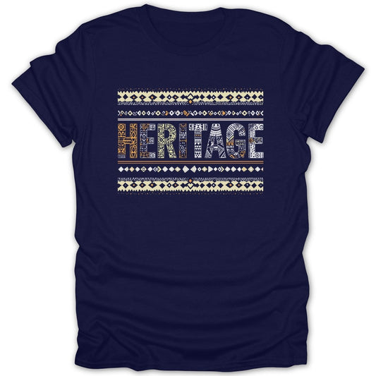 Heritage Tribal Pattern Tee - Zion Threadz