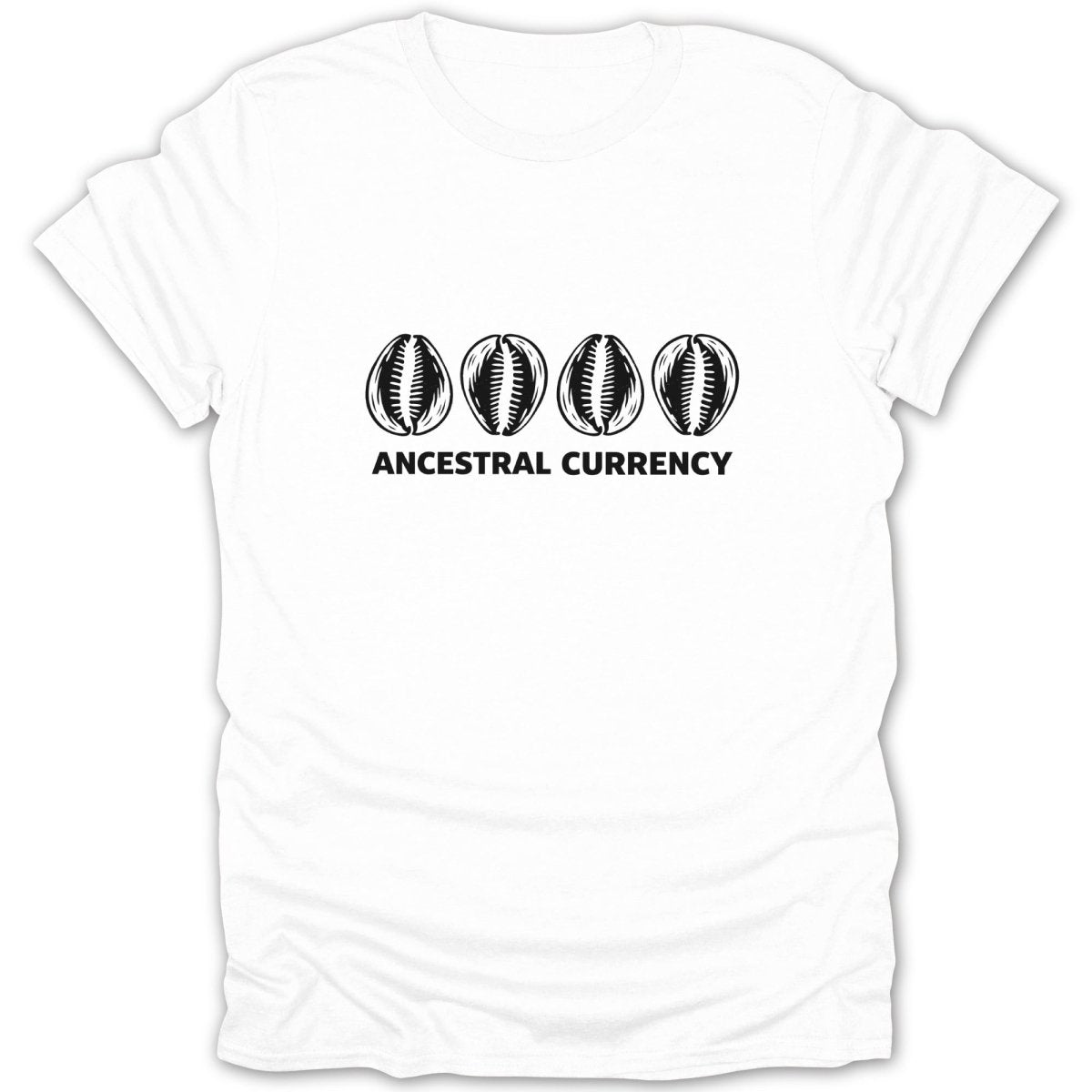 Ancestral Currency Cowrie Shell Tee - Zion Threadz