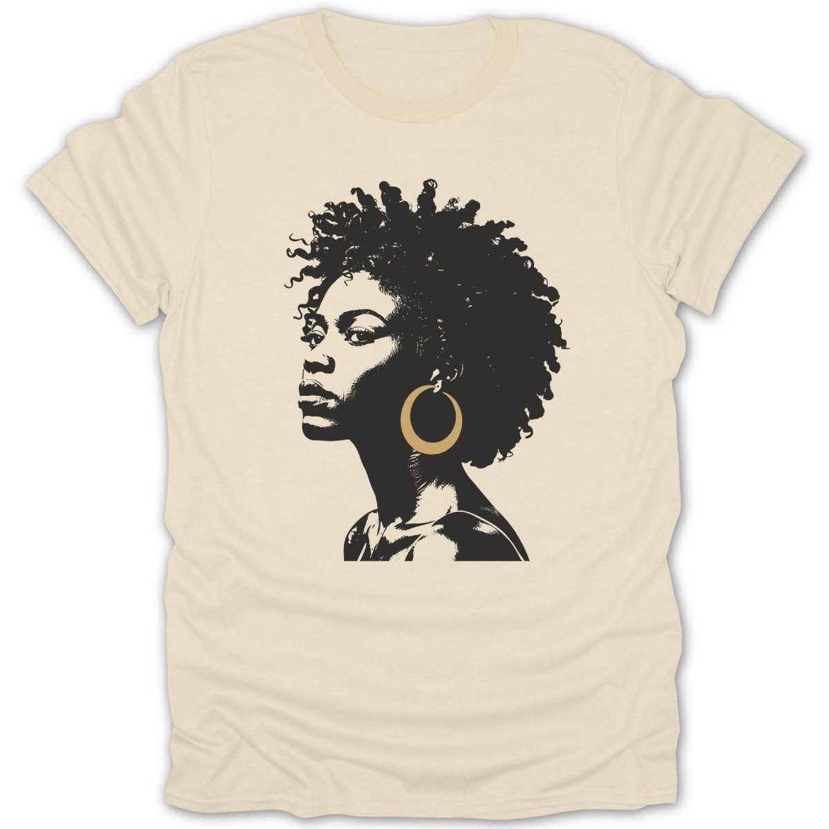 Bold Woman Portrait Tee - Zion Threadz