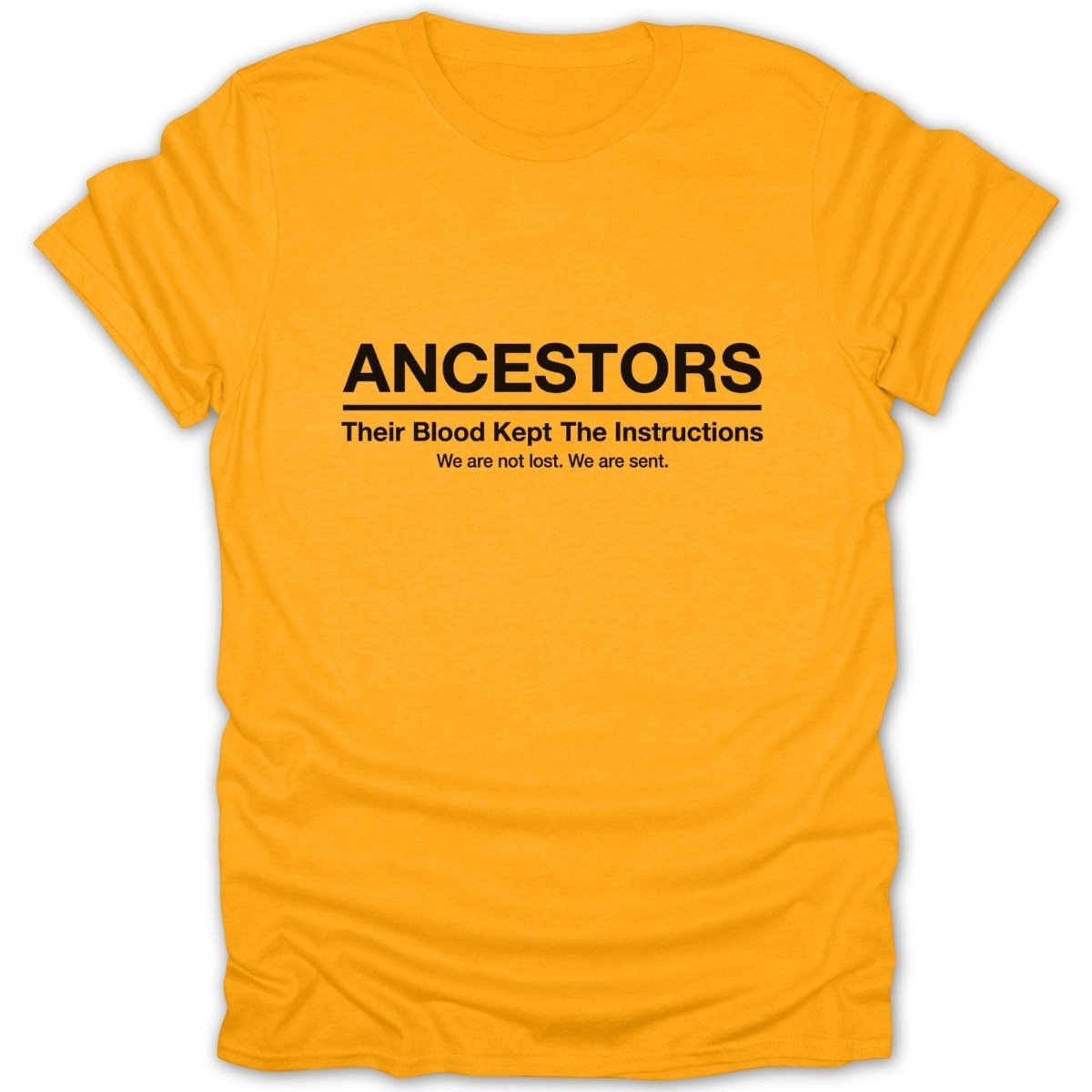 Ancestors We Are Sent Tee - Zion Threadz