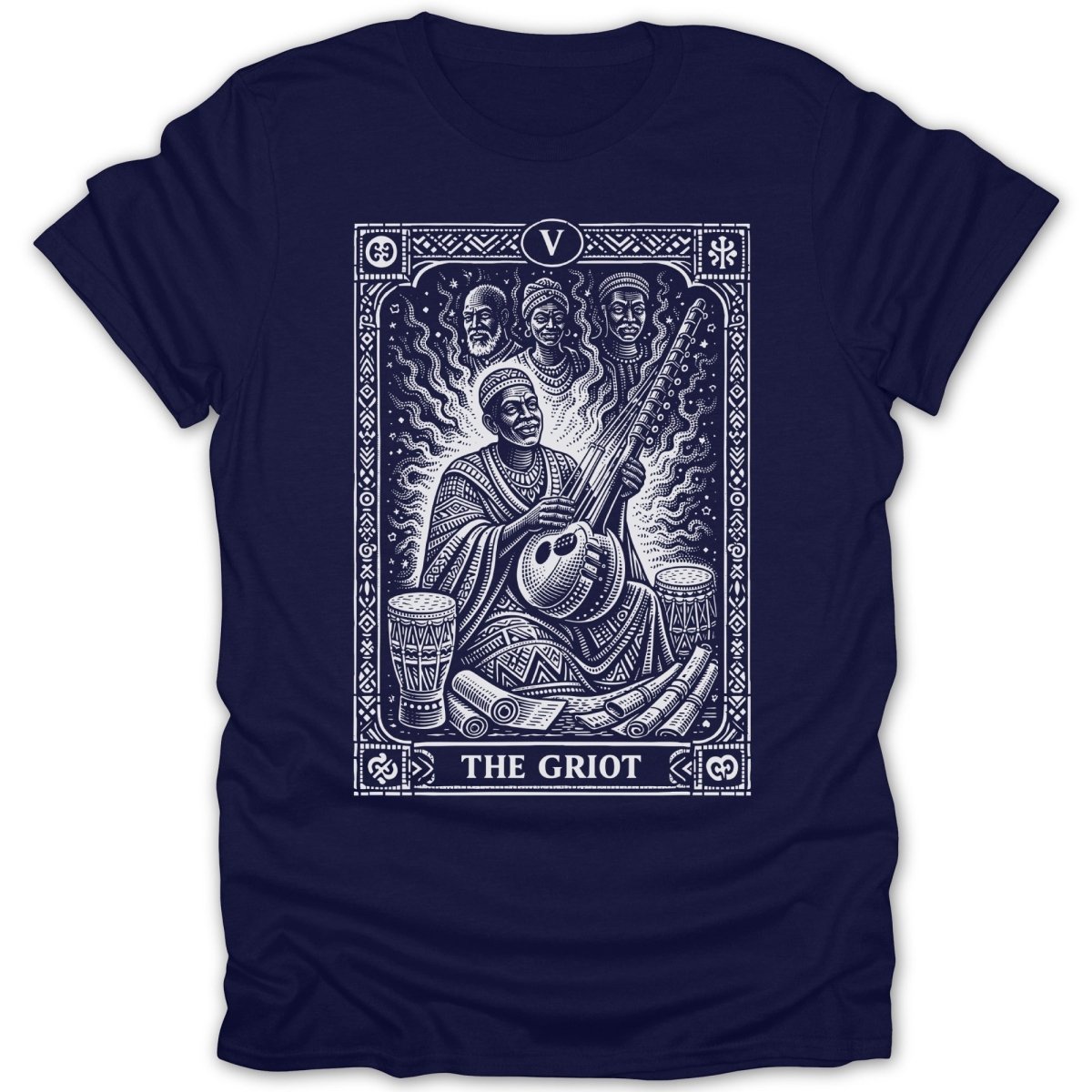The Griot Tarot Card Tee - Zion Threadz
