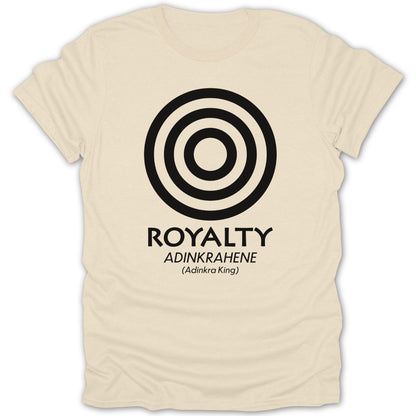 Royalty Adinkrahene Adinkra King Design T-shirt