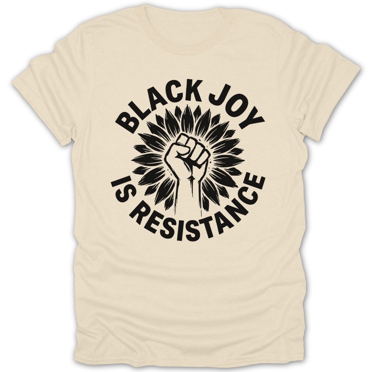Black Joy Is Resistance BW Tee - Zion Threadz
