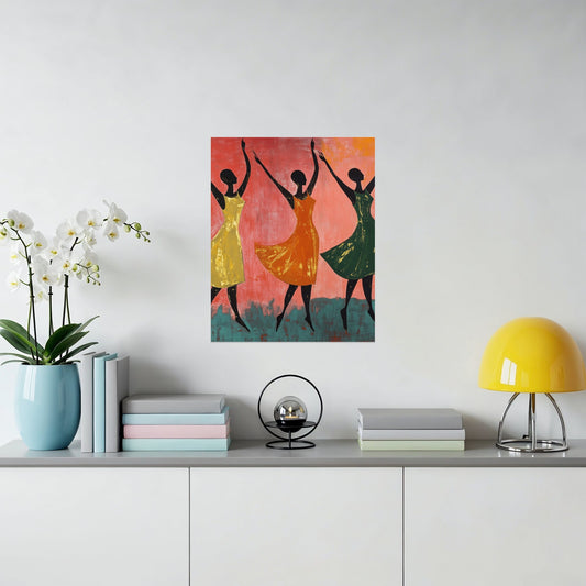 Elegant Dancing Women Wall Art Decor product
