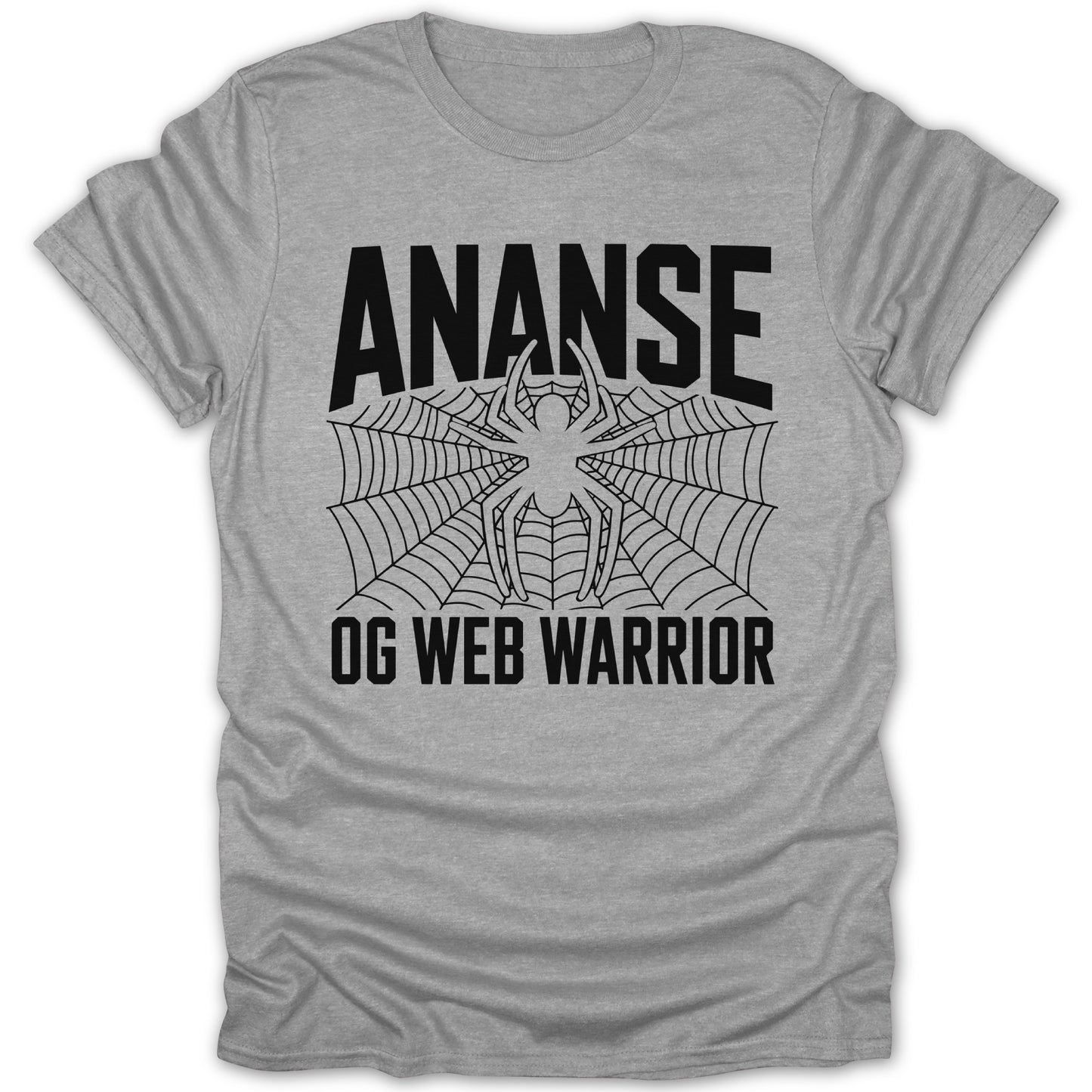 Ananse OG Web Warrior Graphic Tee for Casual Wear