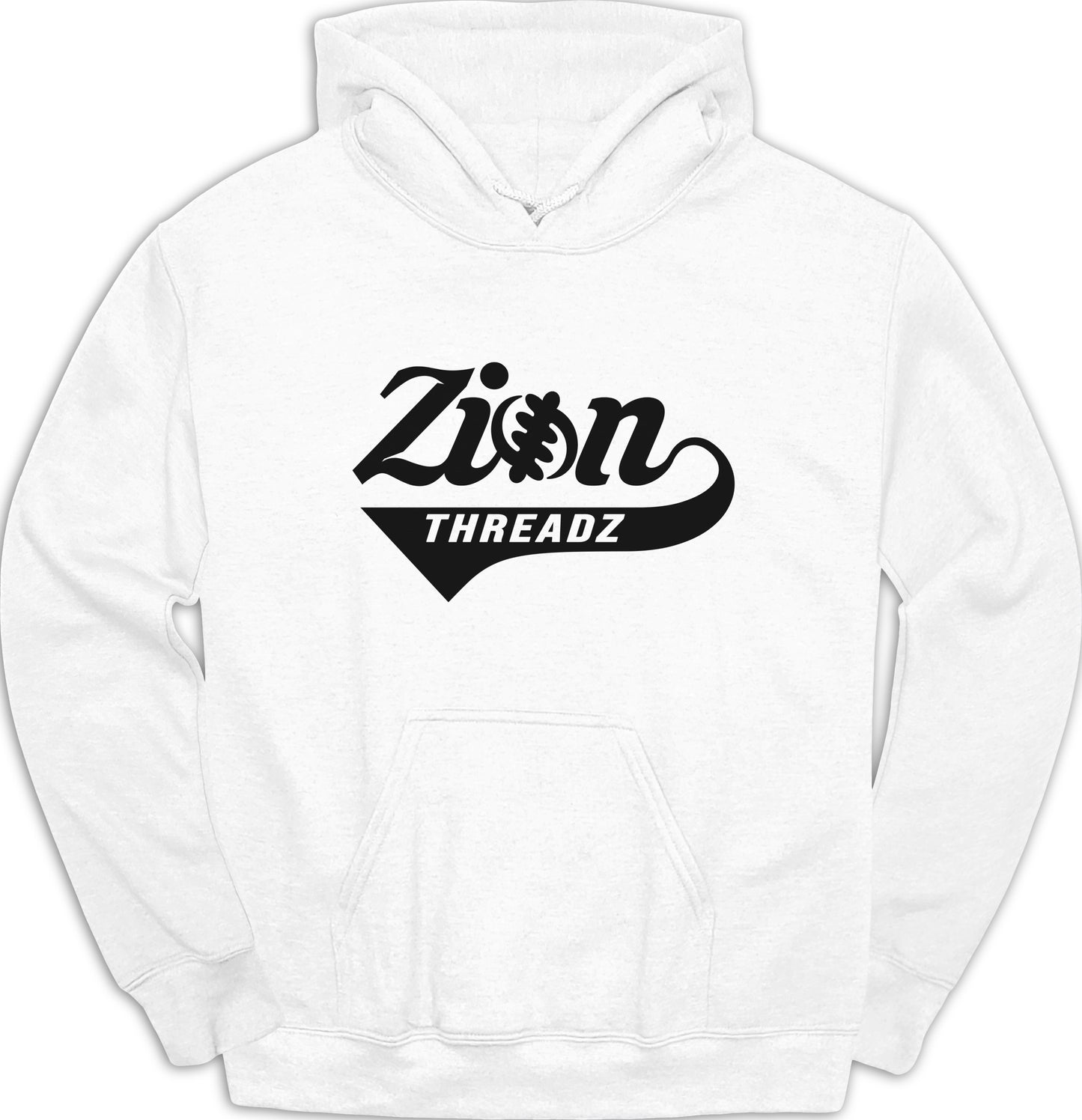 Zion Threadz Logo White Hoodie Product