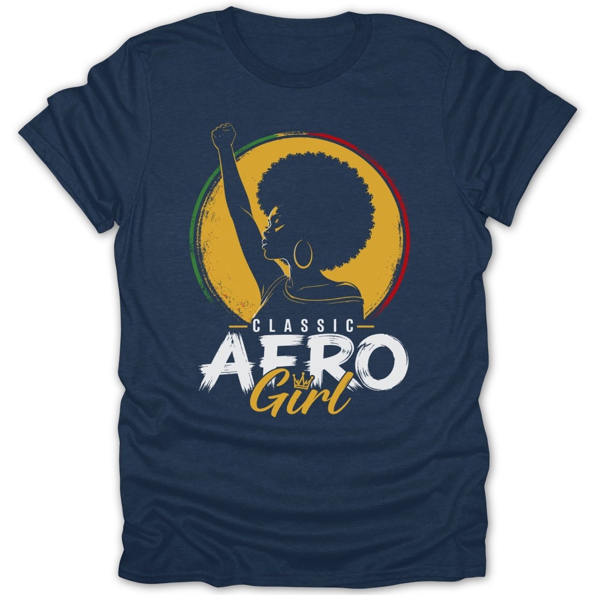 Classic Afro GIrl Empowerment Tee - Zion Threadz