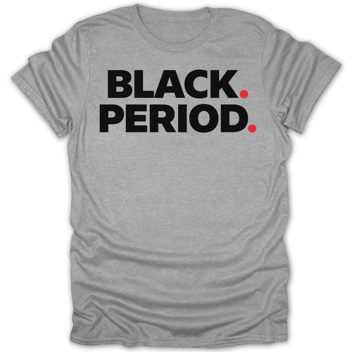 Black Period Tee - Zion Threadz