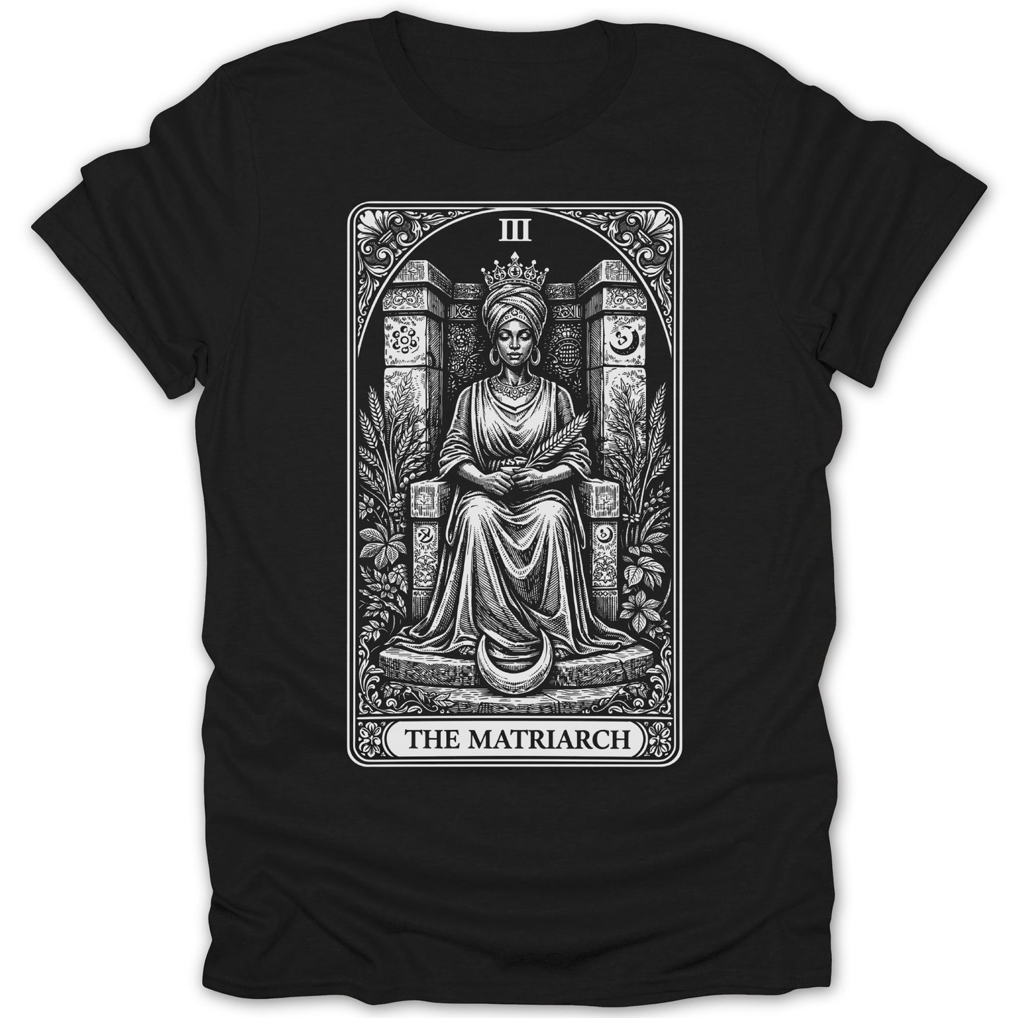 The Matriarch Tarot Card Graphic Print Shirt