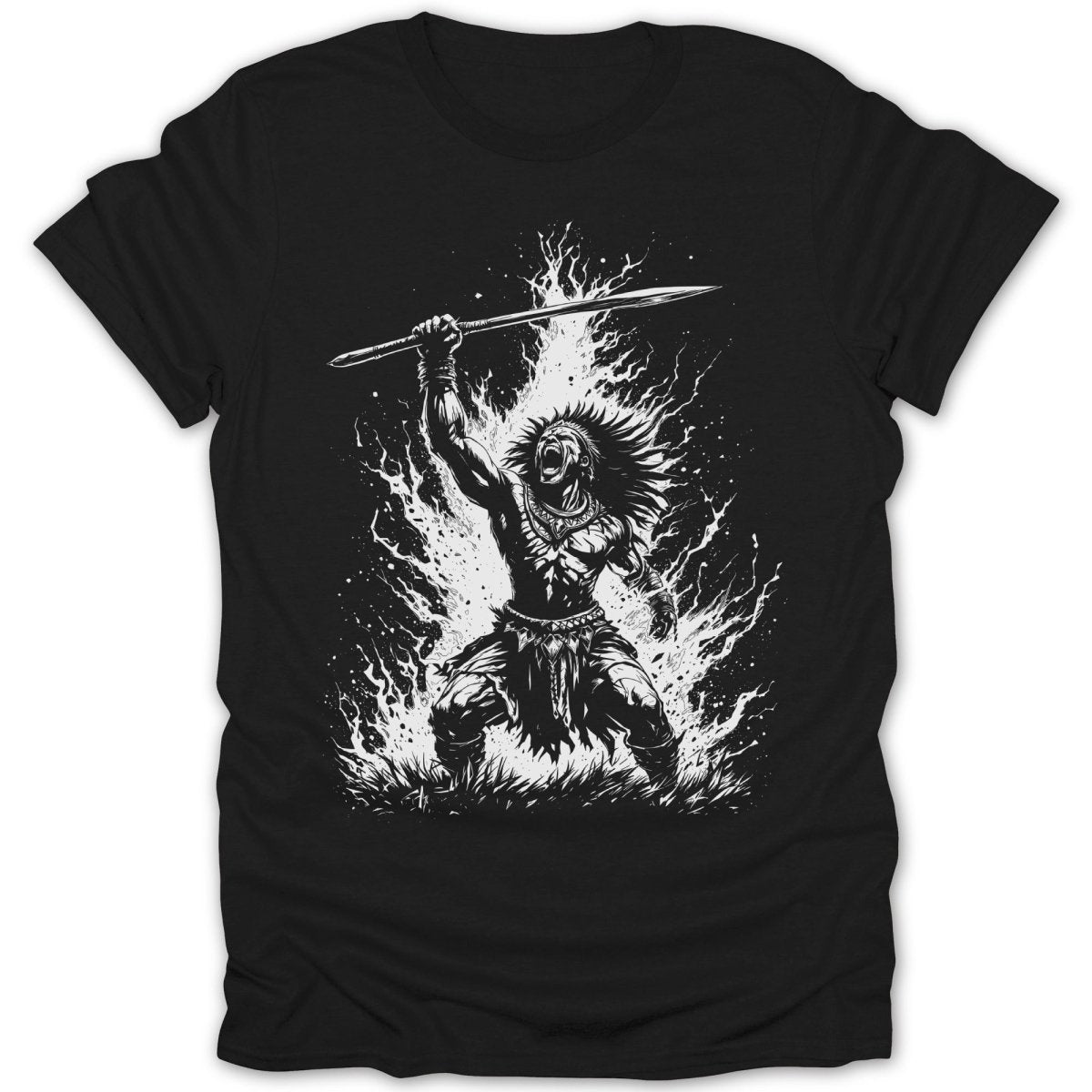Warrior Spirit Blaze Tee - Zion Threadz