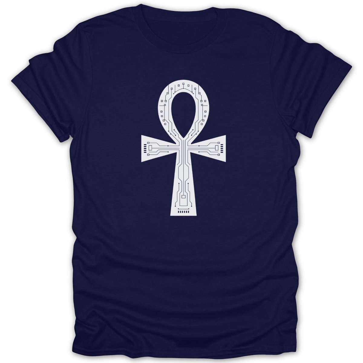 Egyptian Ankh Circuits Tee - Zion Threadz