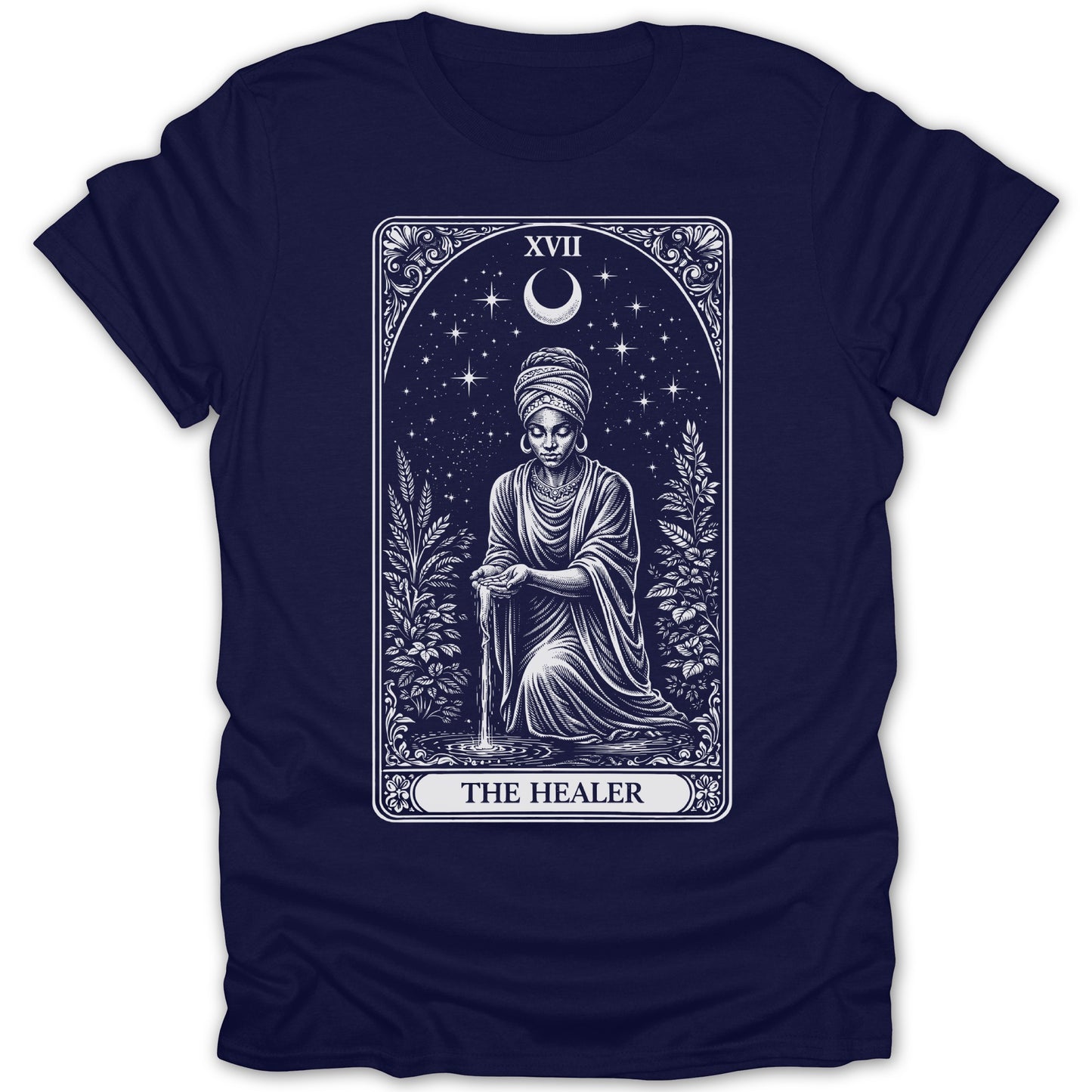 The Healer Tarot Card Design Graphic T-Shirt Product