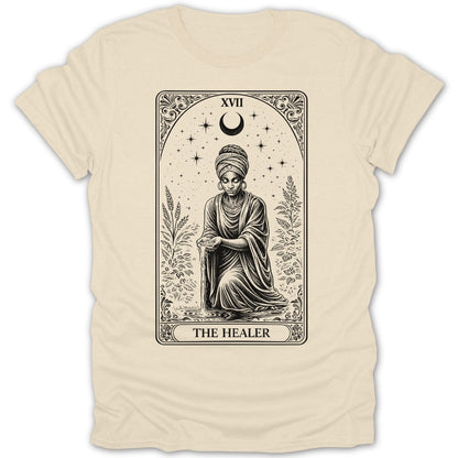 The Healer Tarot Card Tee - Zion Threadz