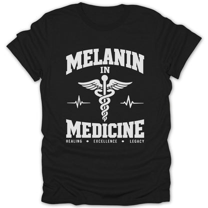 Melanin in Medicine Tee