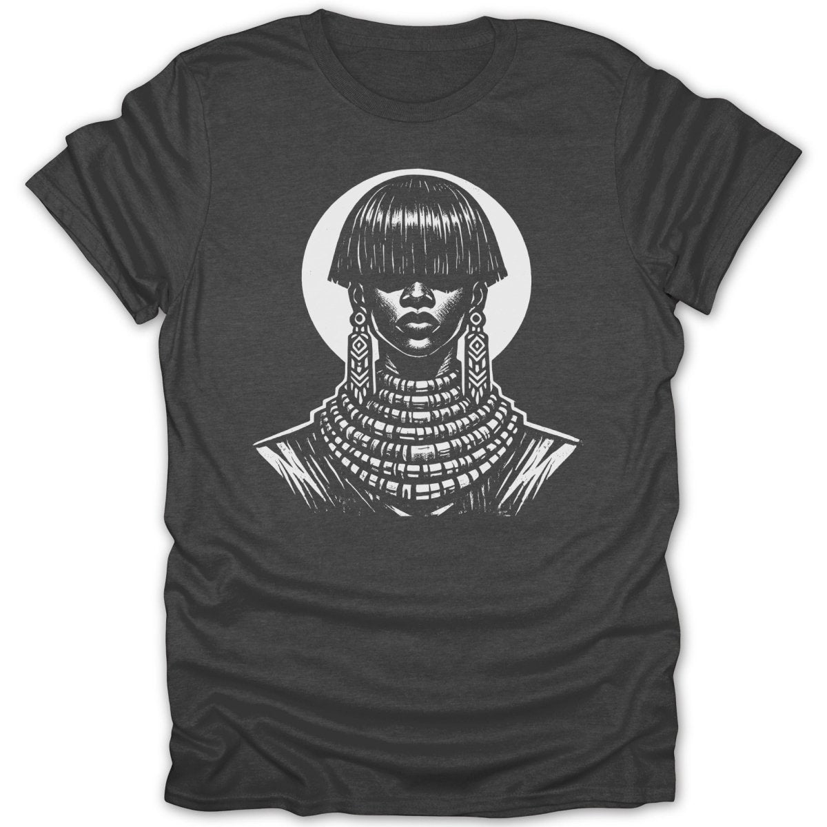 African Queen Hidden Eyes Tee - Zion Threadz