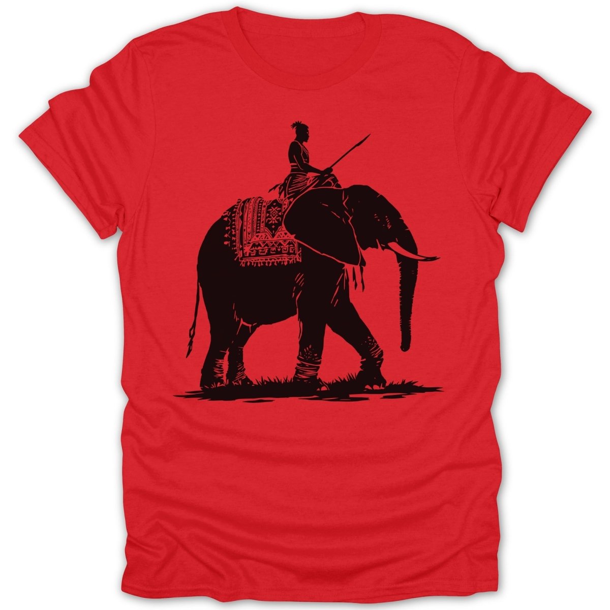 Tribal Leader Elephant Ride Tee - Zion Threadz