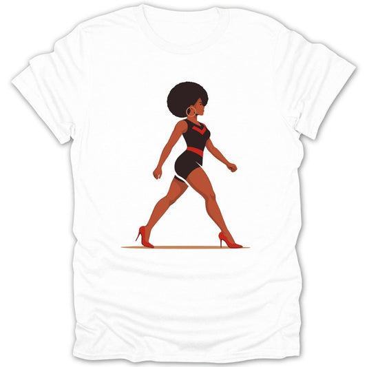 Ebony Power Stride Tee - Zion Threadz