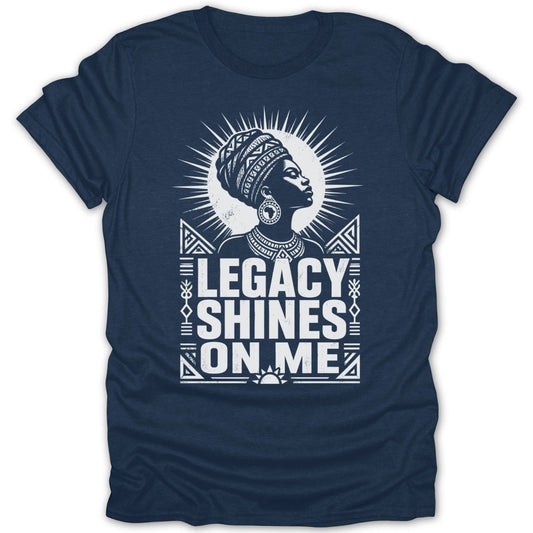 Legacy Shines On Me BW Tee - Zion Threadz
