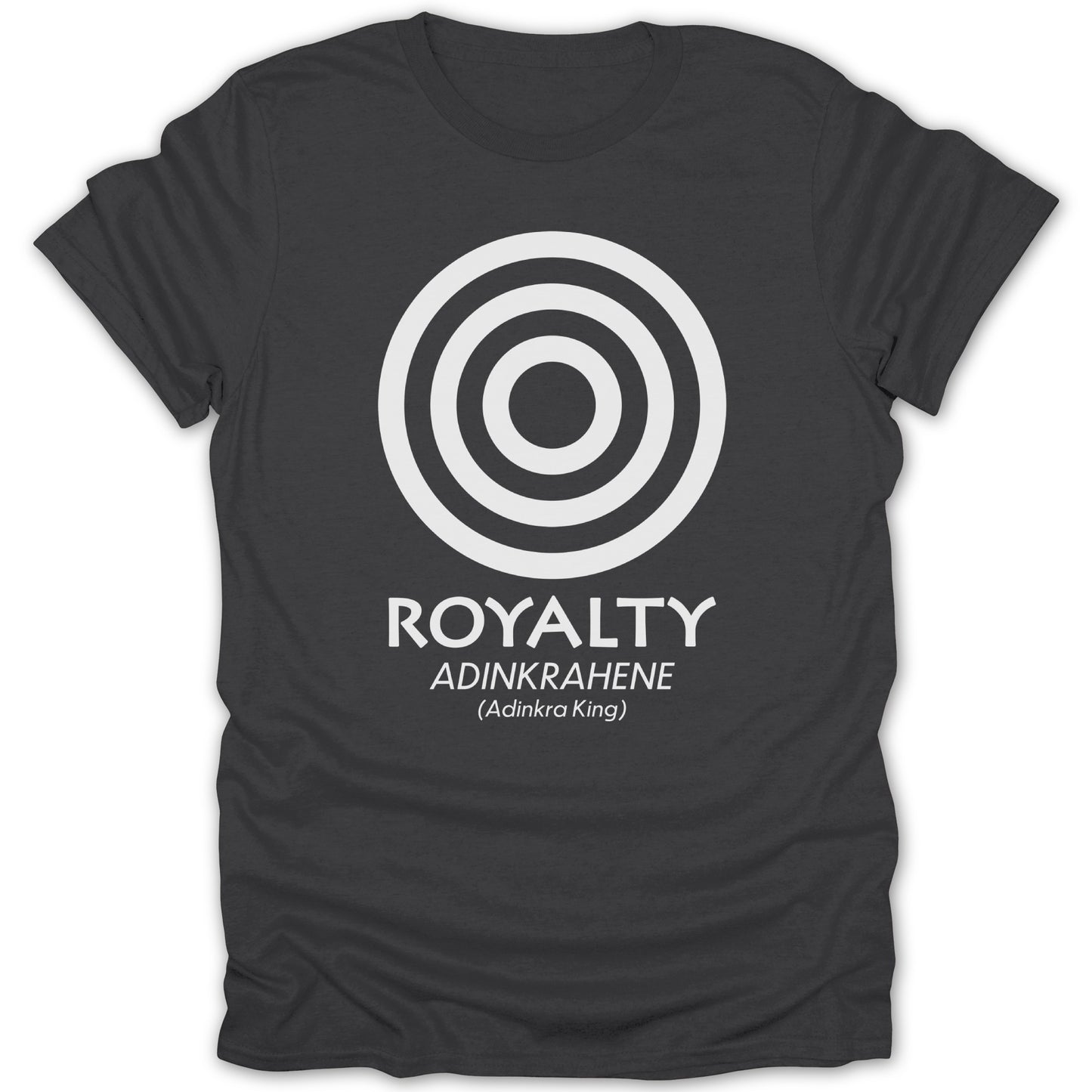 Royalty Adinkrahene Adinkra King Circle Design Shirt