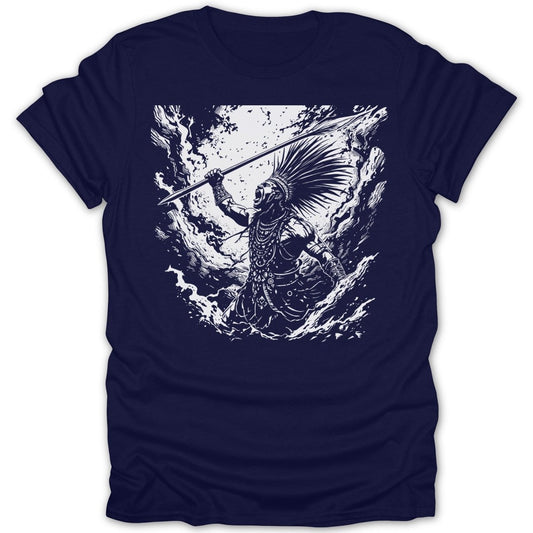 Warrior with Spear Tee - Zion Threadz