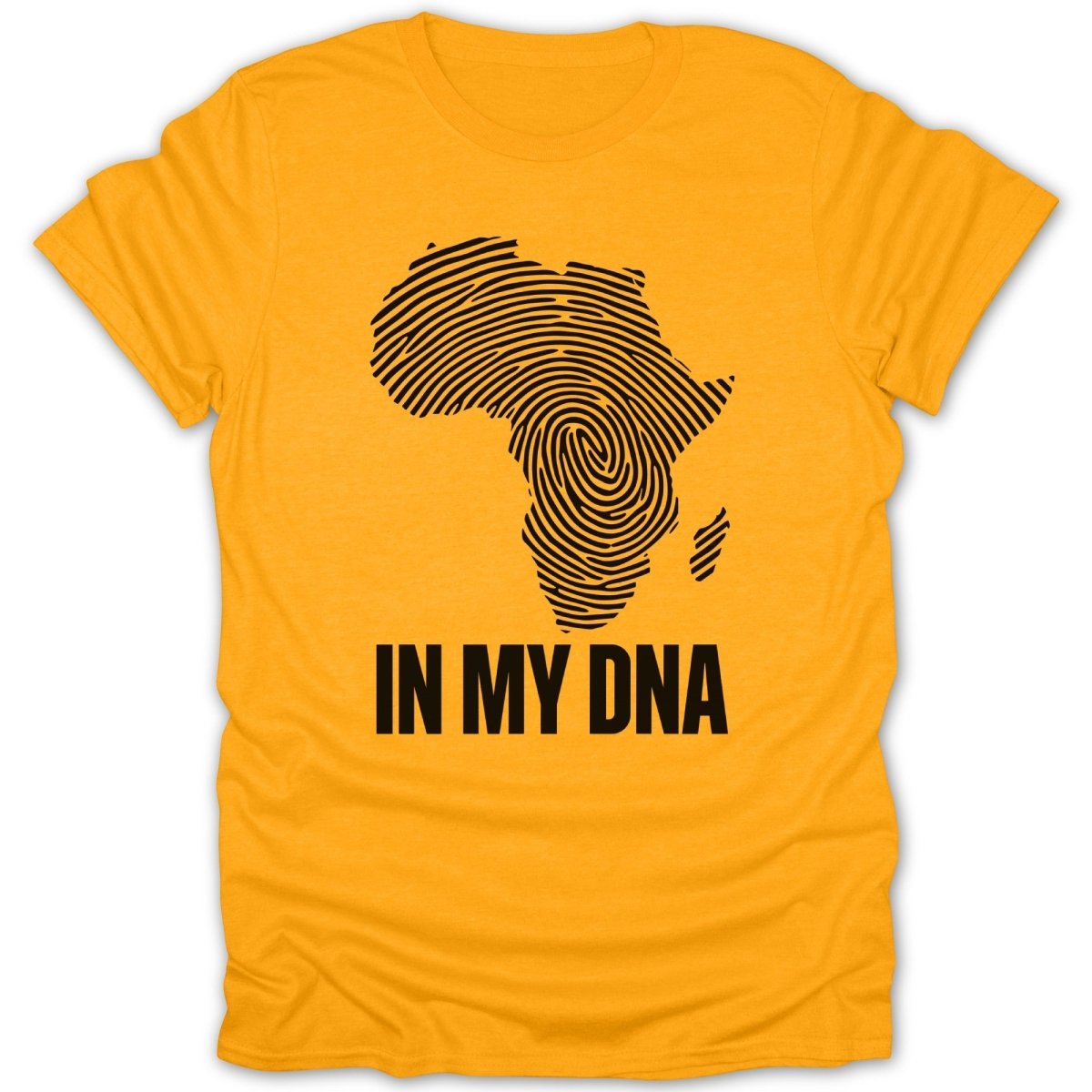 In My DNA Africa Map Tee - Zion Threadz