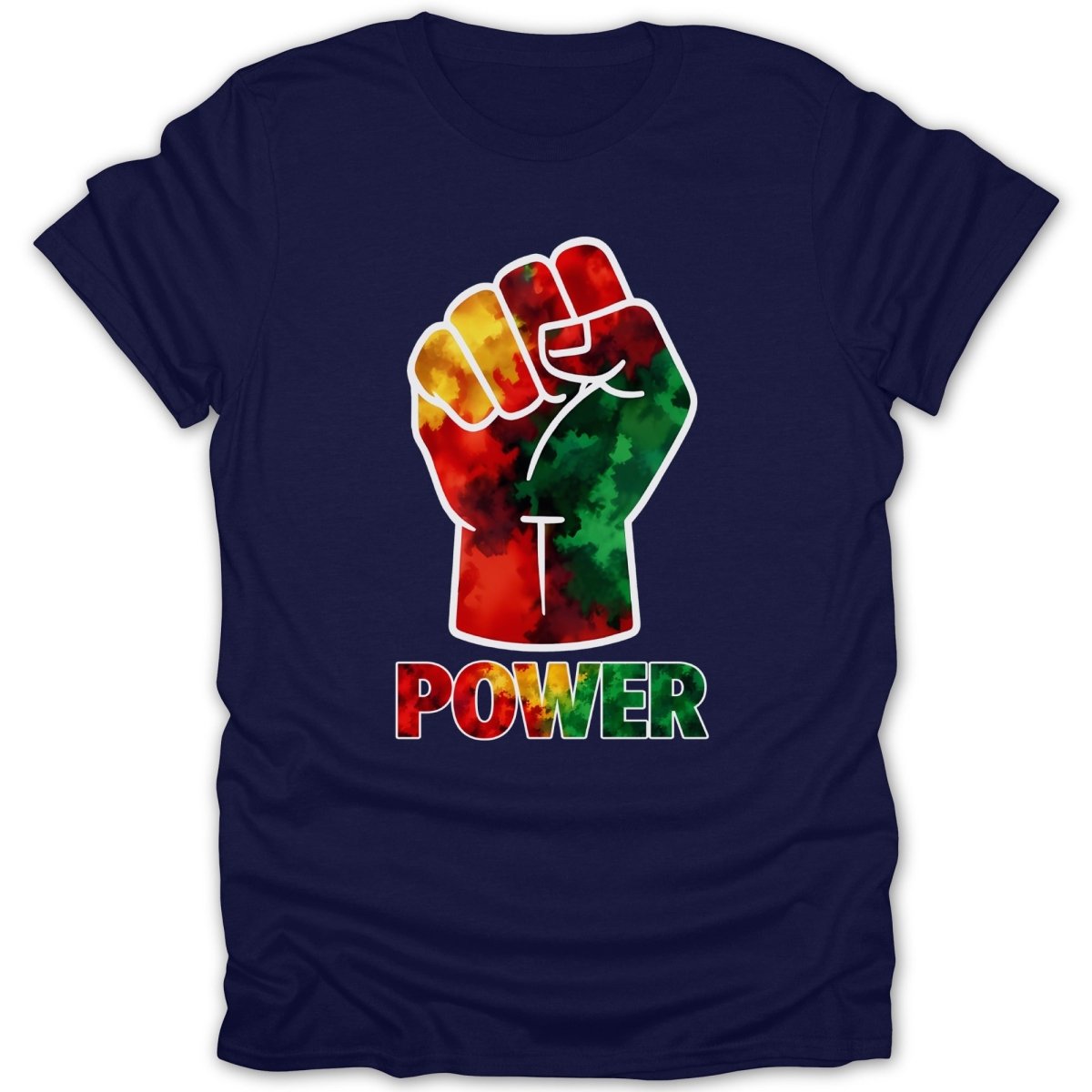 Rasta Power Fist Tee - Zion Threadz