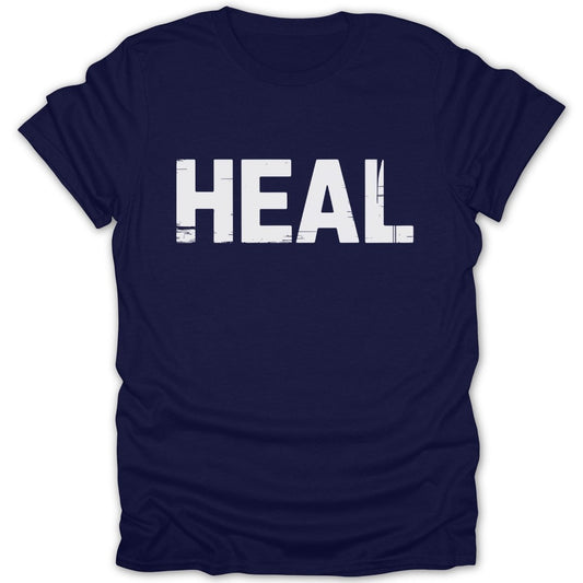 HEAL Distressed Tee - Zion Threadz