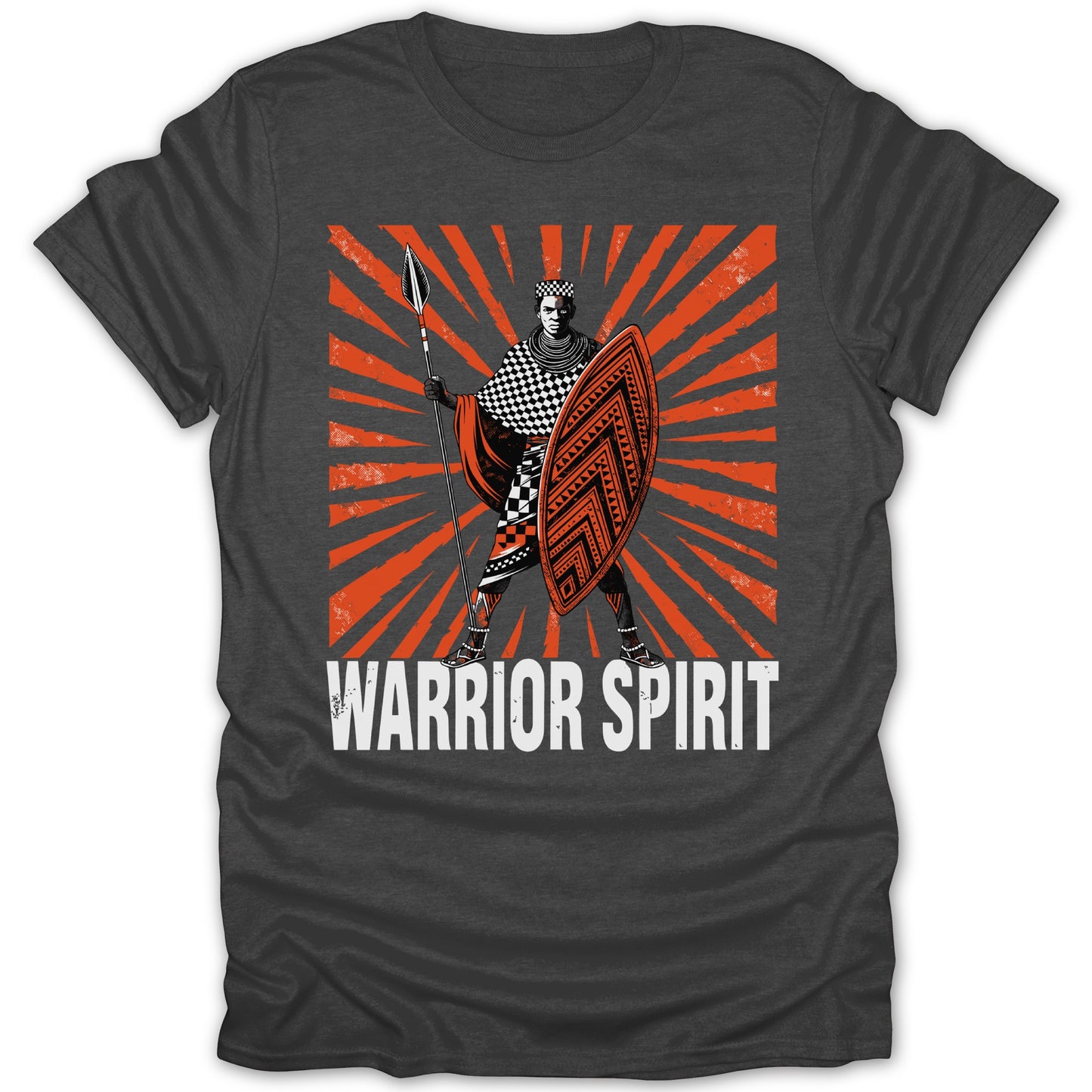 Warrior Spirit Graphic T-Shirt For Bold Individuals