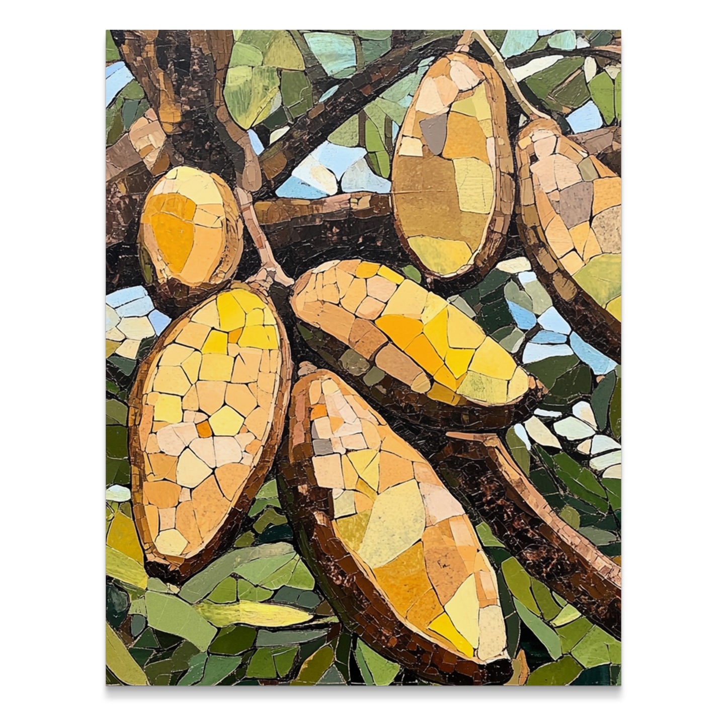 Unique Colorful Mosaic Artwork Wall Art product