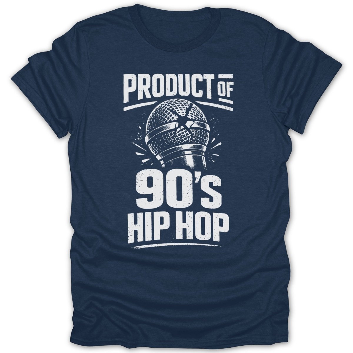 Product of 90s Hip Hop Mic Tee - Zion Threadz
