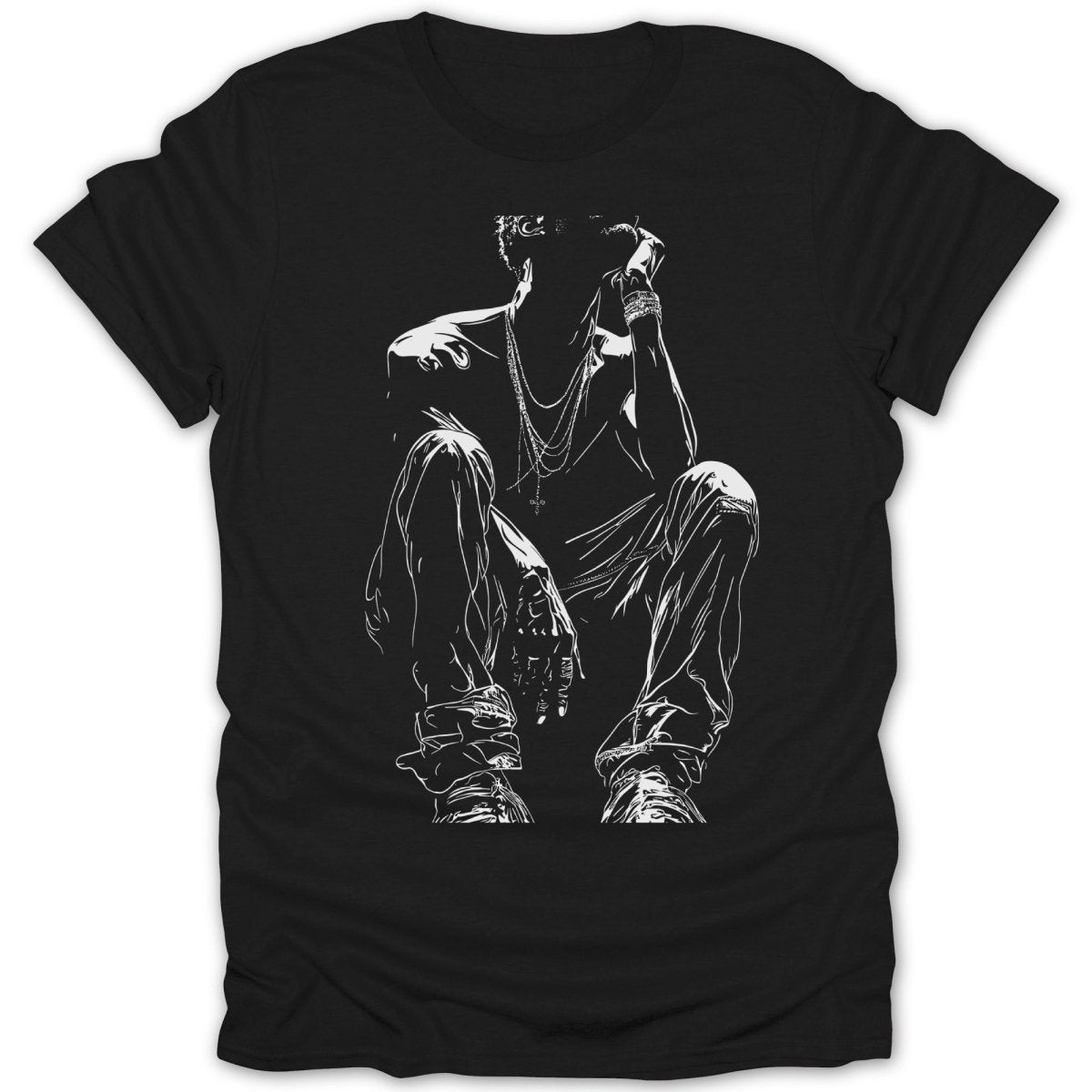 Black Ink Man Tee - Zion Threadz