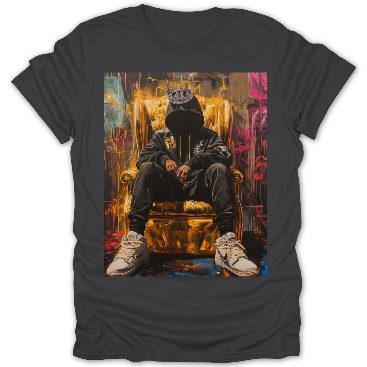 Hip Hop Golden Throne Tee - Zion Threadz