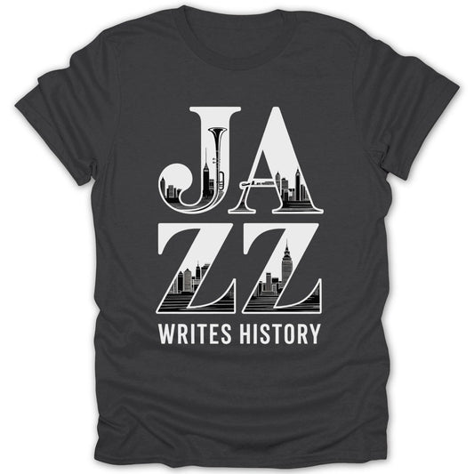 Jazz Writes History Tee - Zion Threadz