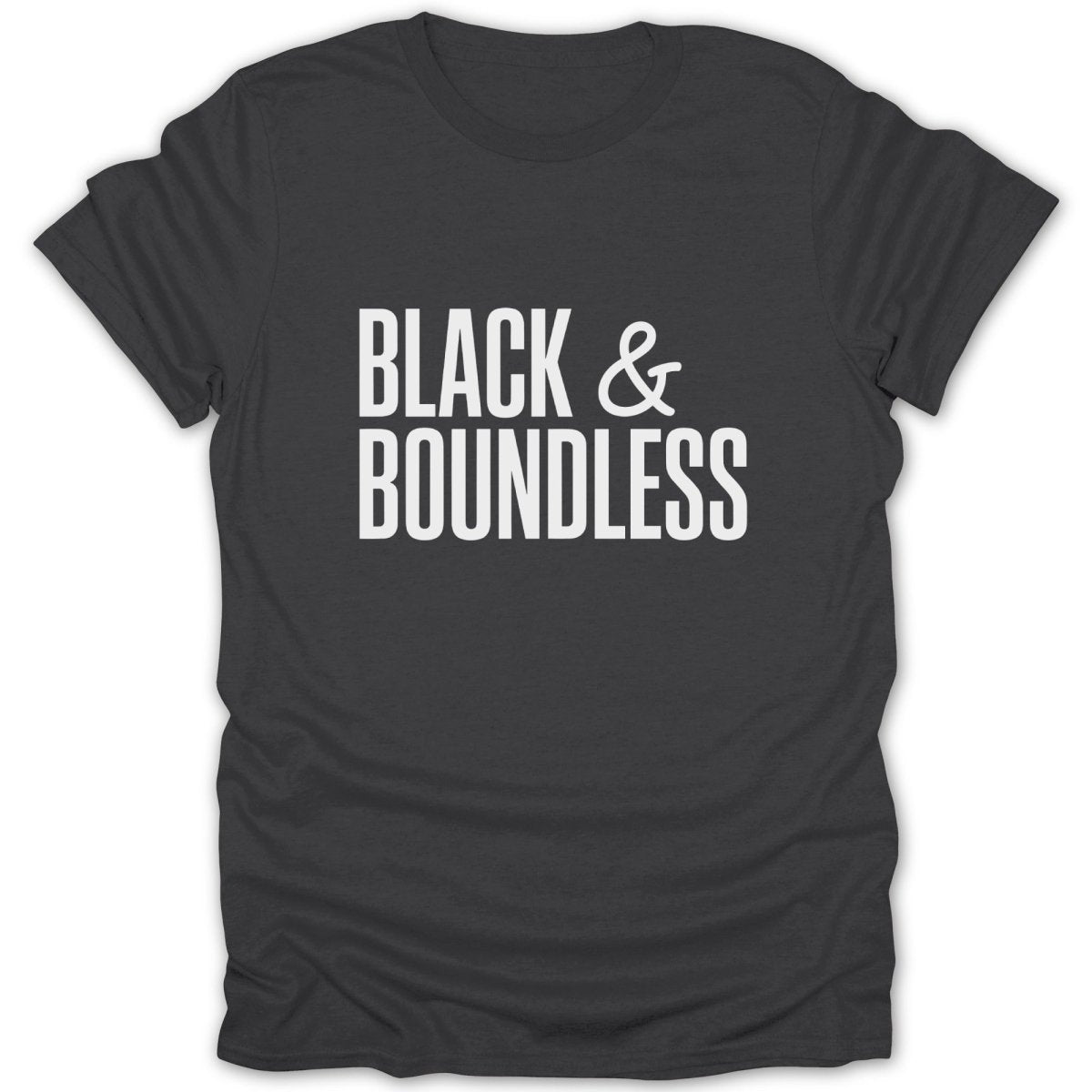 Black and Boundless Tee - Zion Threadz