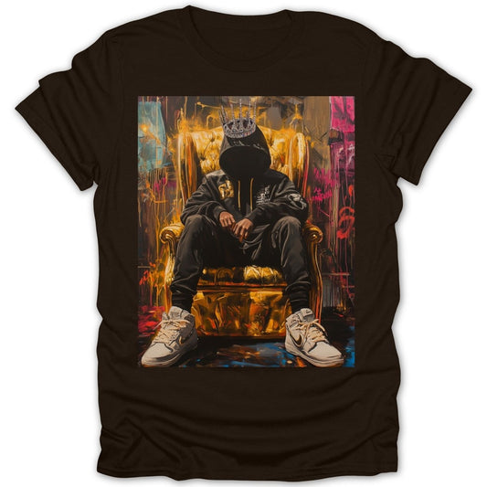 Hip Hop Golden Throne Tee - Zion Threadz