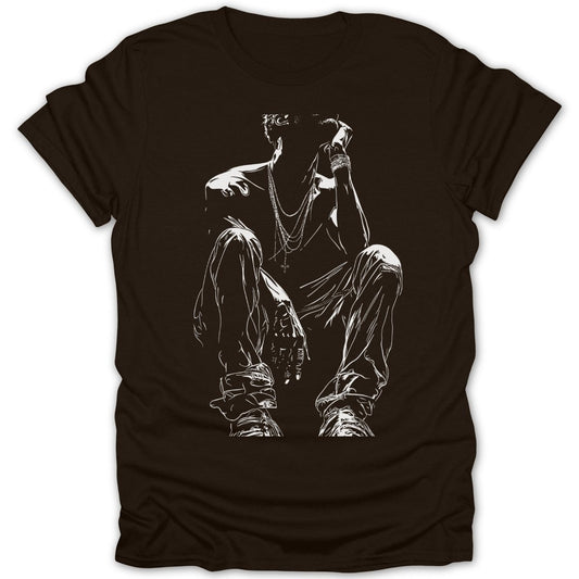 Black Ink Man Tee - Zion Threadz