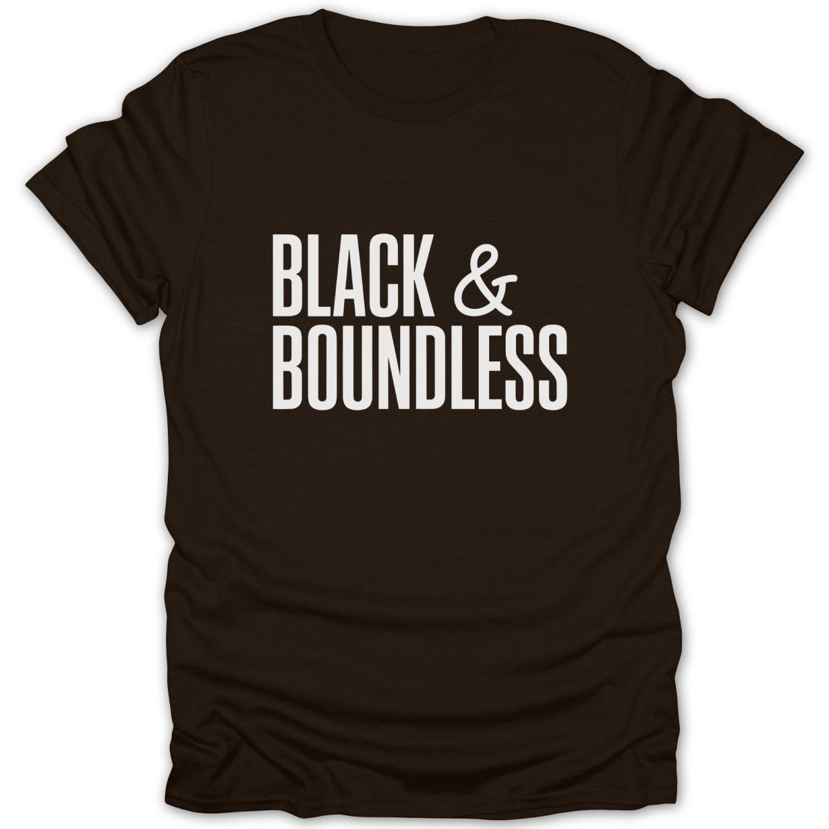 Black and Boundless Tee - Zion Threadz
