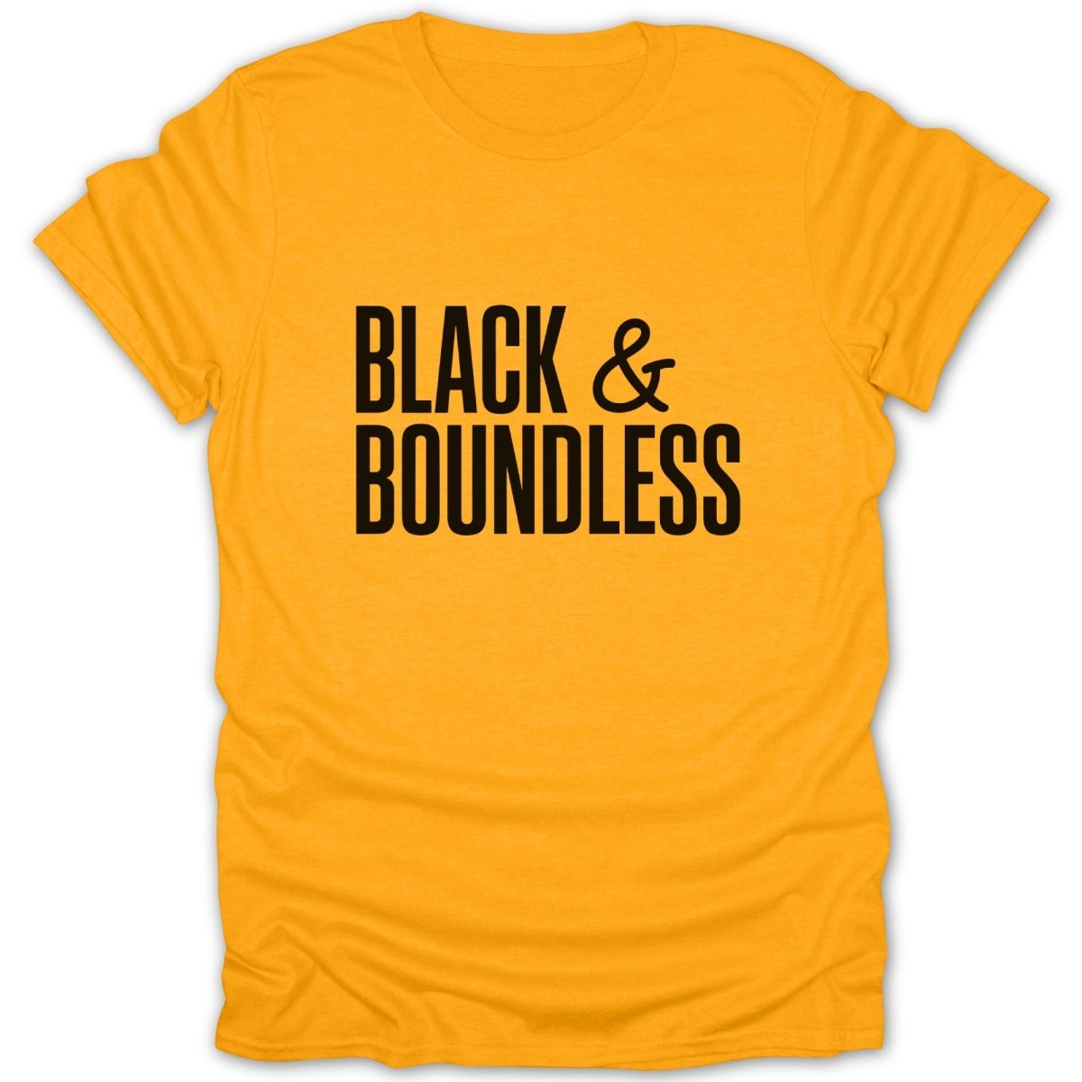 Black and Boundless Tee - Zion Threadz