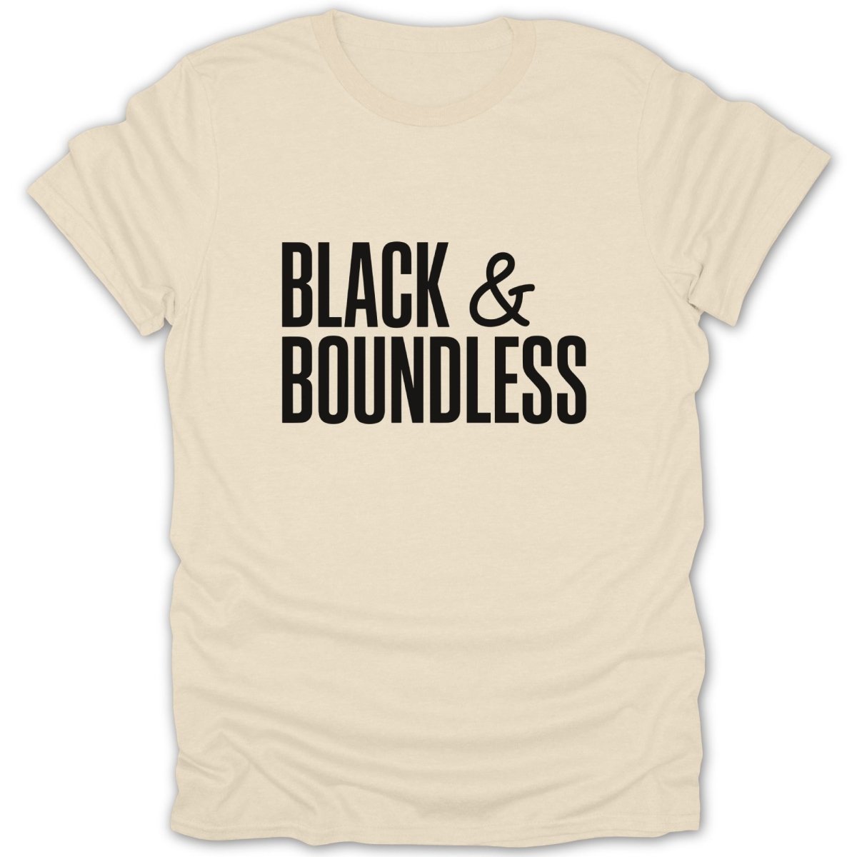 Black and Boundless Tee - Zion Threadz