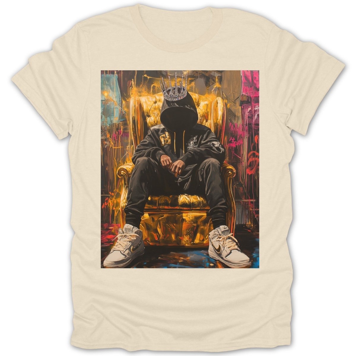 Hip Hop Golden Throne Tee - Zion Threadz