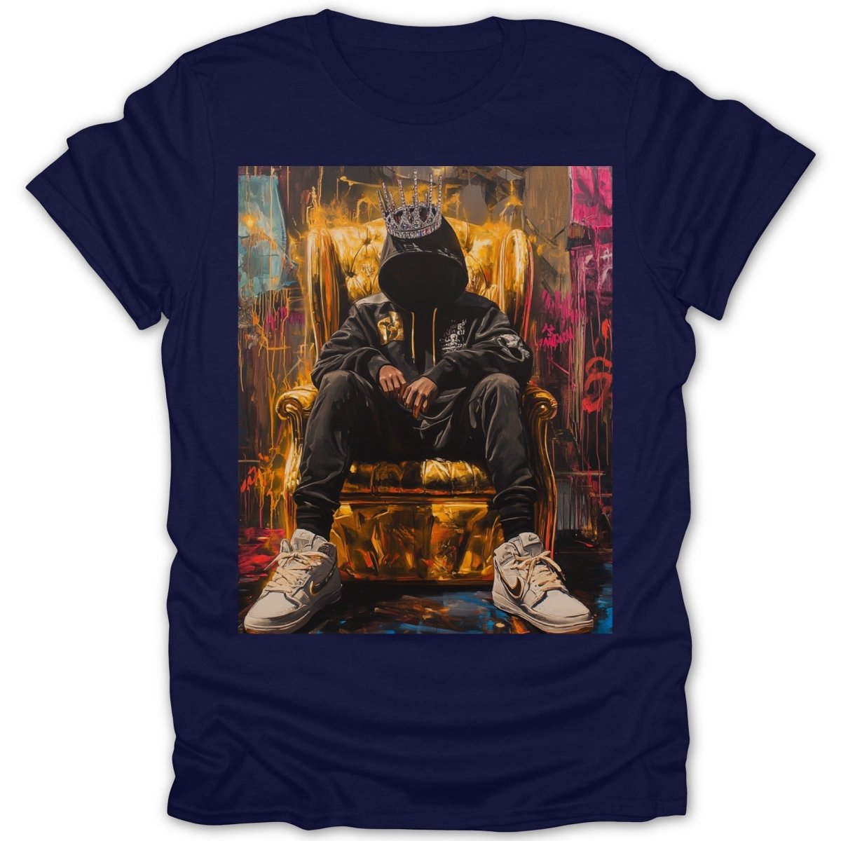 Hip Hop Golden Throne Tee - Zion Threadz
