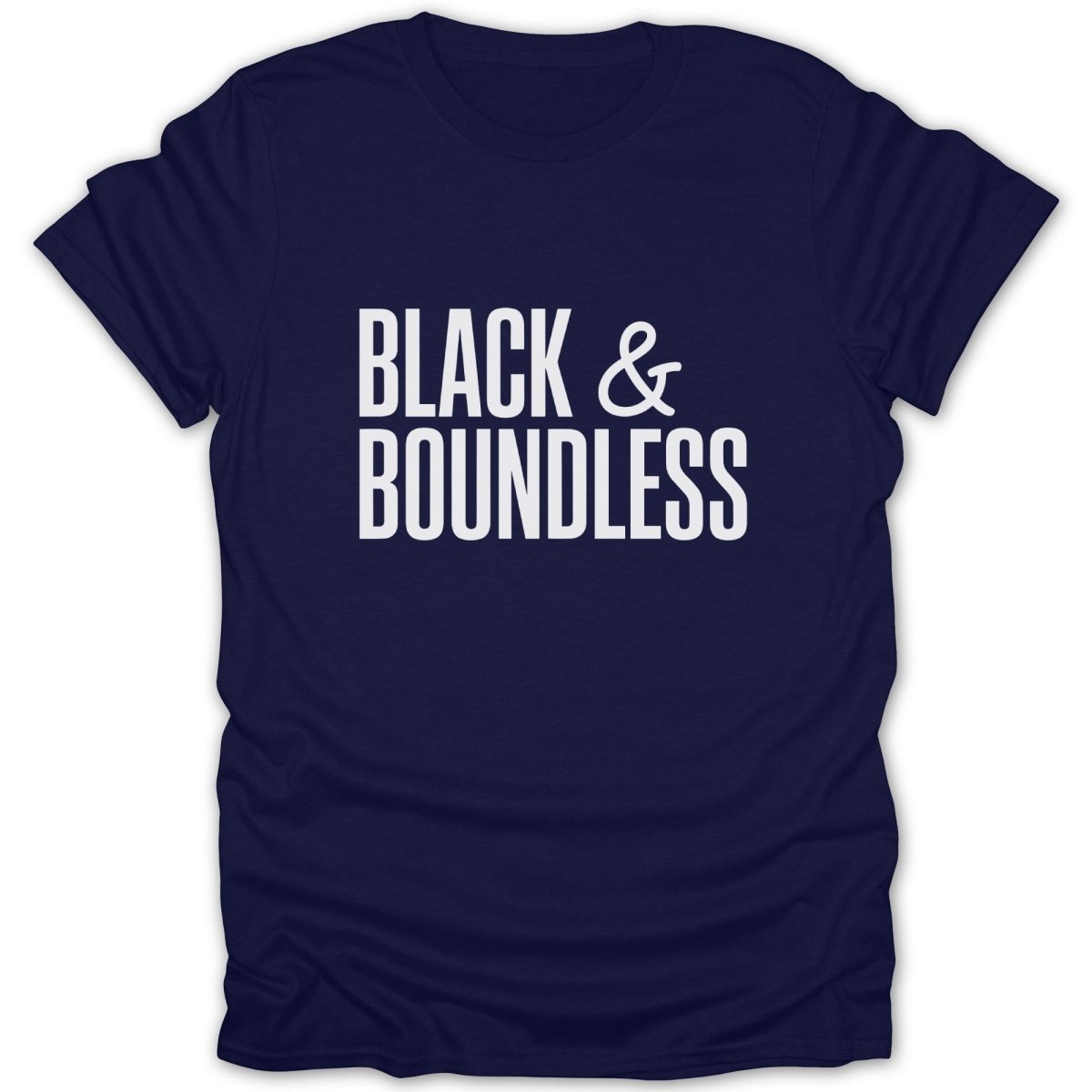 Black and Boundless Tee - Zion Threadz