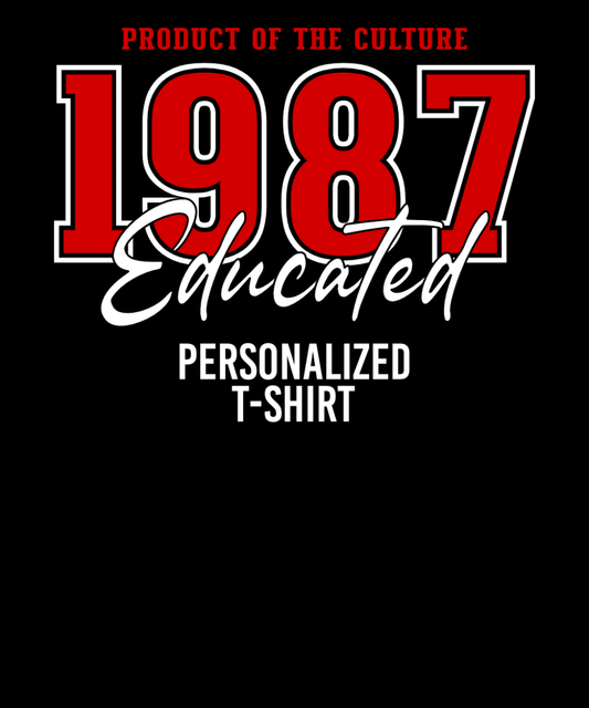 Custom Personalized Product Of The Culture Custom Year Tee - Zion Threadz