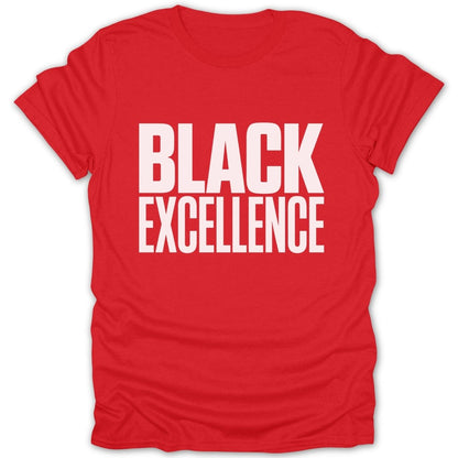 Bold Black Excellence Tee - Zion Threadz