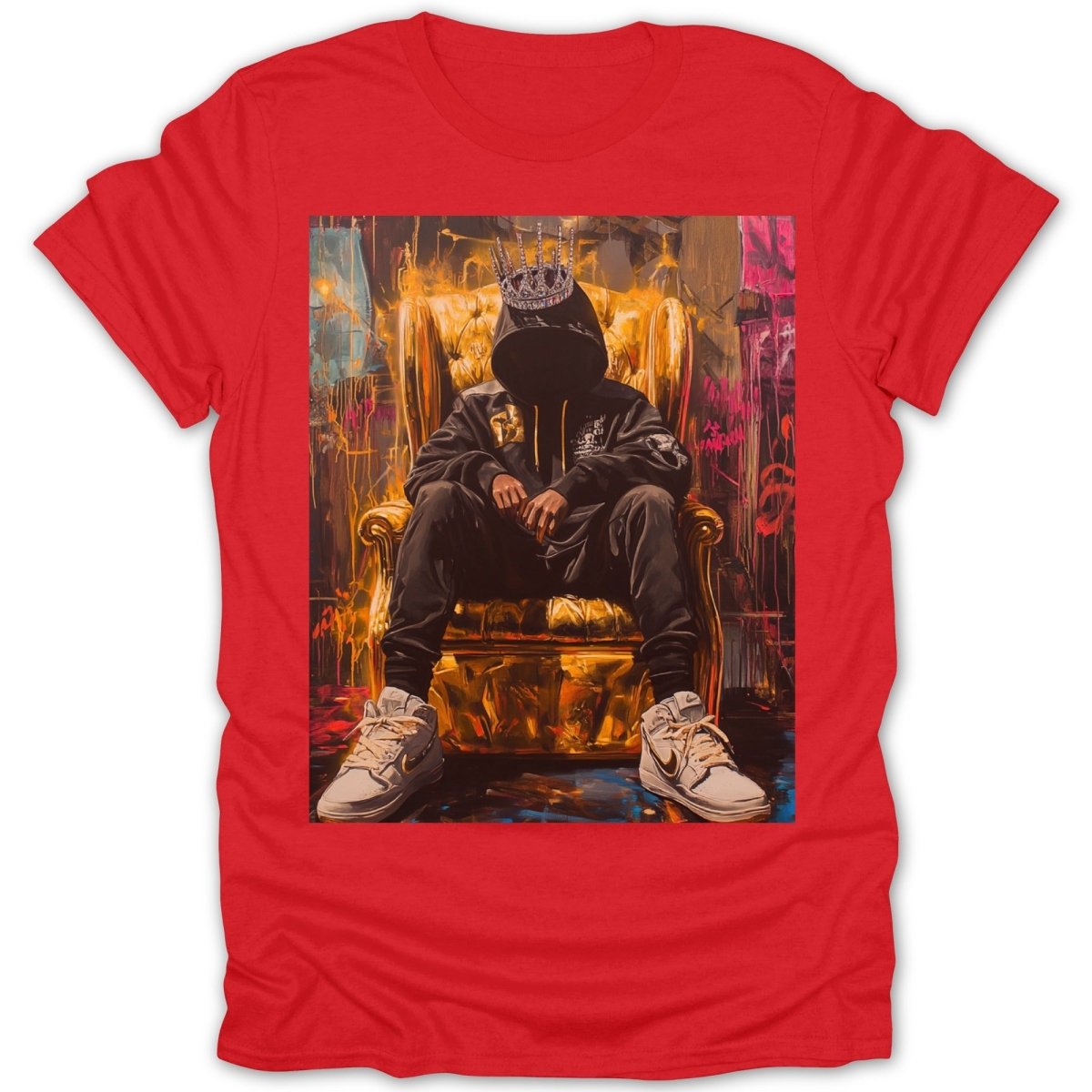 Hip Hop Golden Throne Tee - Zion Threadz