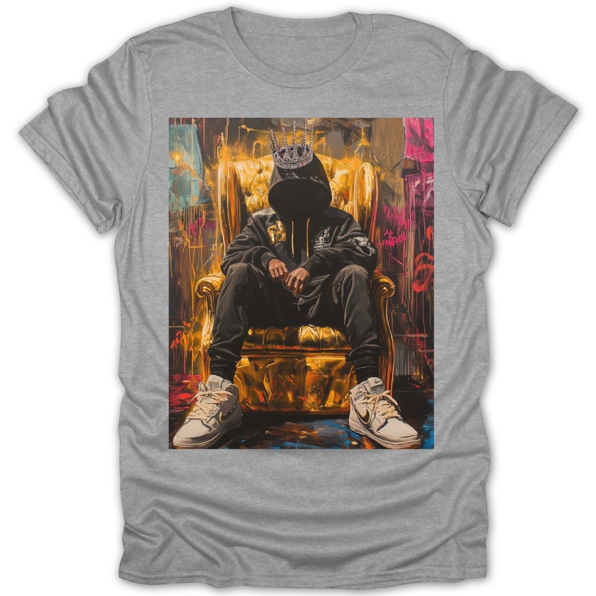 Hip Hop Golden Throne Tee - Zion Threadz