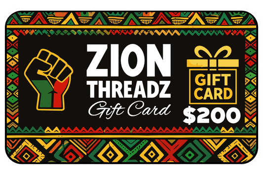 Zion Threadz Gift Card ($200) - Zion Threadz